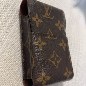 LOUIS VUITTON Monogram canvas Cigarette case